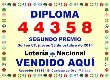 El capicua de oro - GRAN PREMIO 3