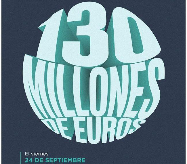 ▶Bote 130 millones Euromillones 17 de junio de 2022