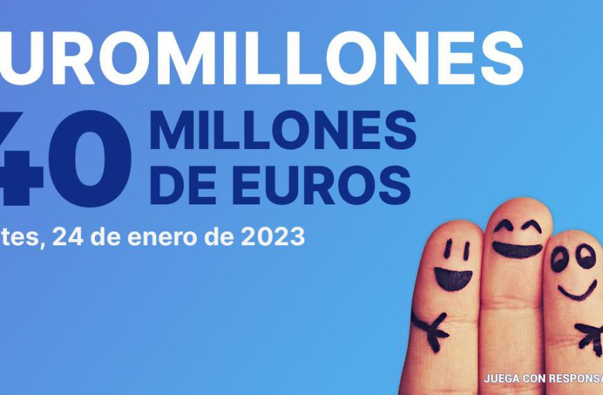 Bote de Euromillones para este viernes de 40 millones de euros